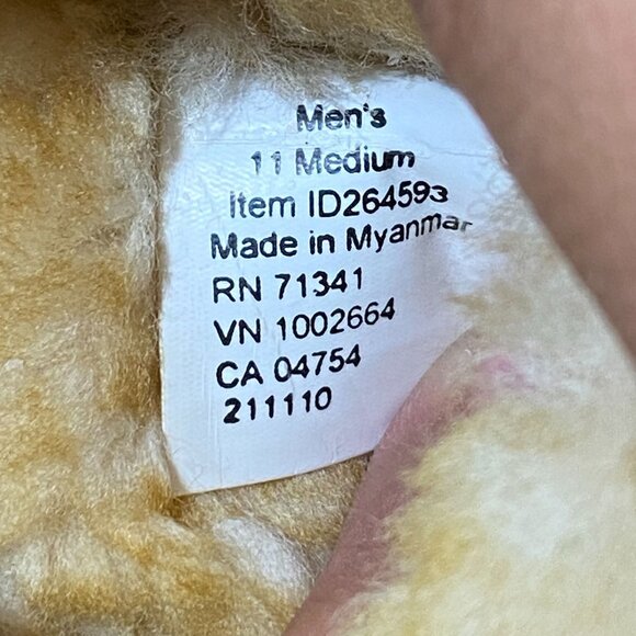 L.L. Bean Wicked Good Moccasins Mens Shearling-Lined Slippers Size 11 Brown - Picture 8 of 8